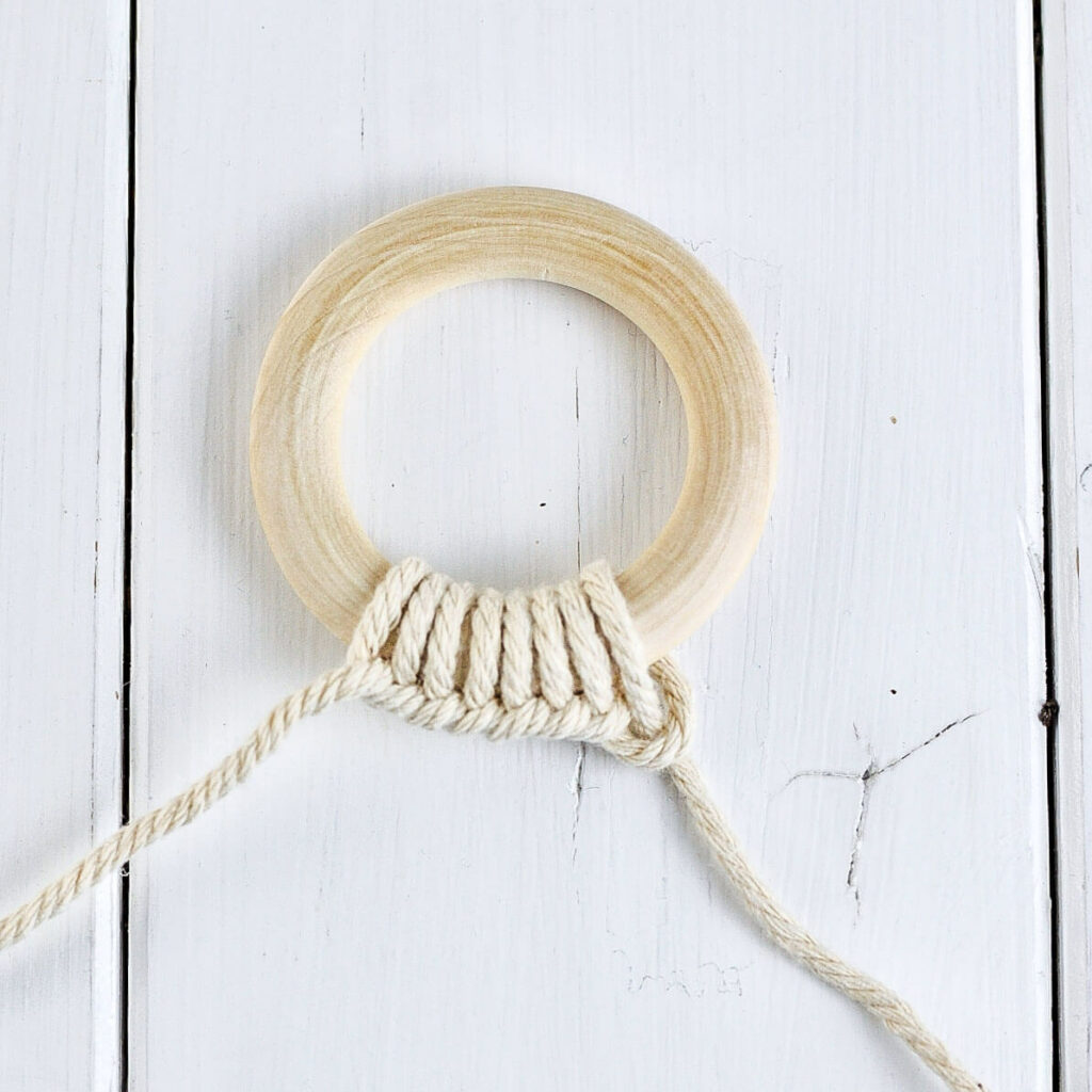 makramee Baumschmuck