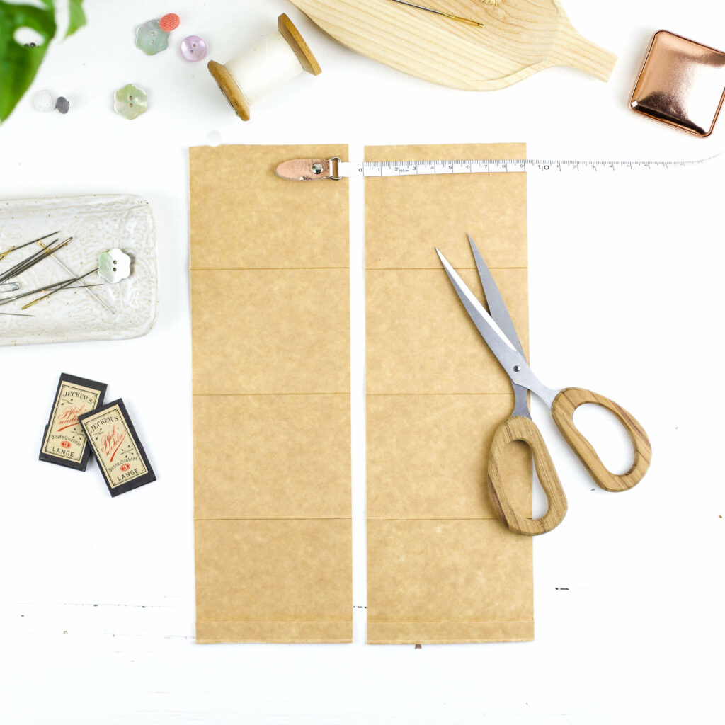 Nadelmäppchen aus Milchtüten