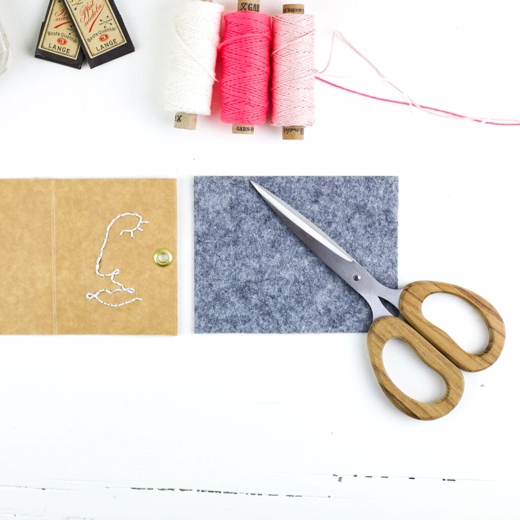 Nadelmäppchen aus Milchtüten basteln