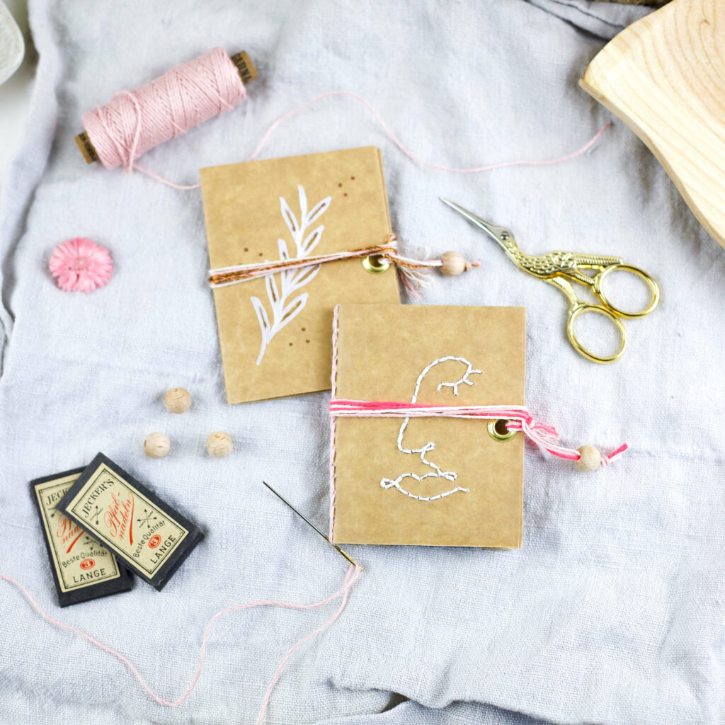 Nadelmappe aus Milchtüten