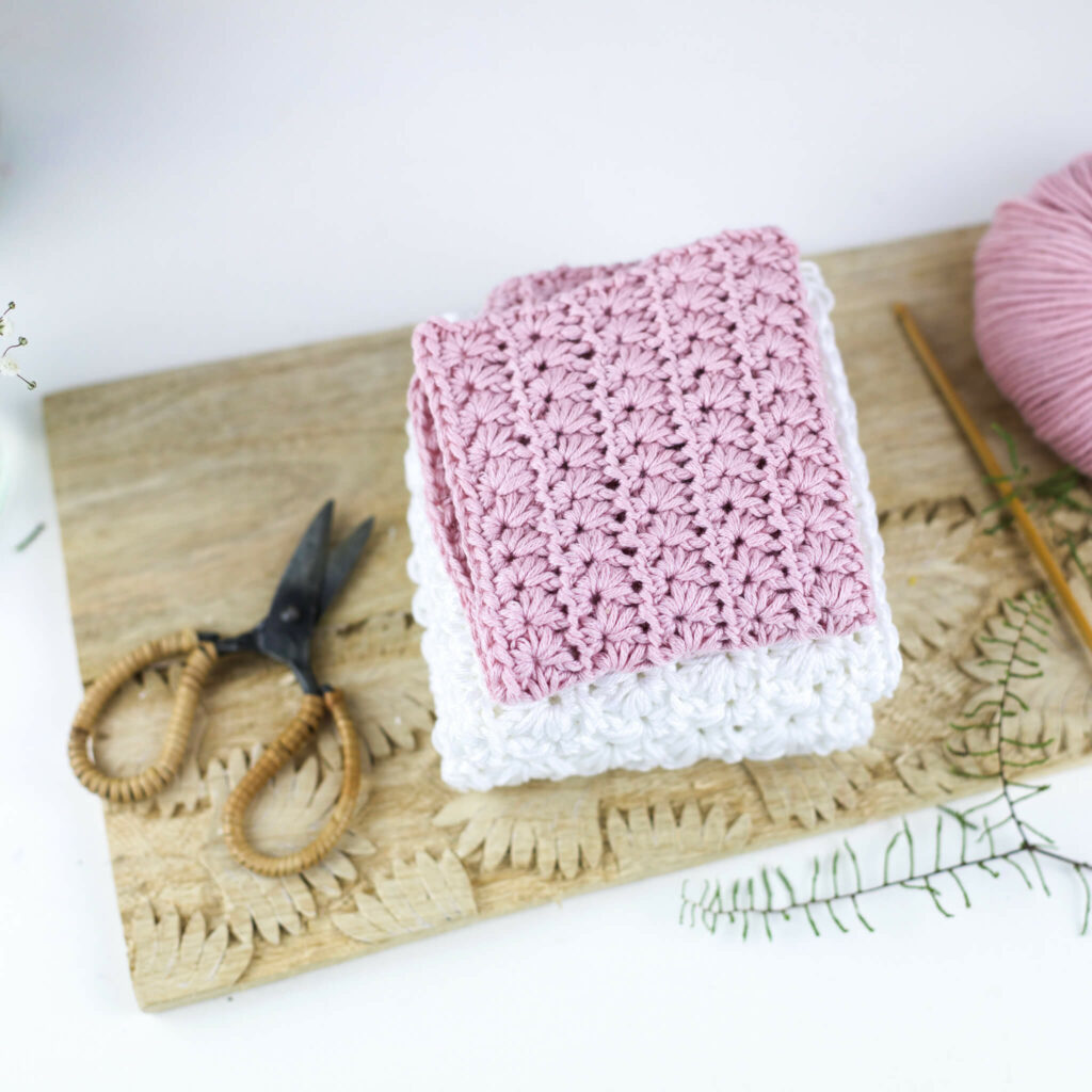 Sternchenmuster Häkelanleitung