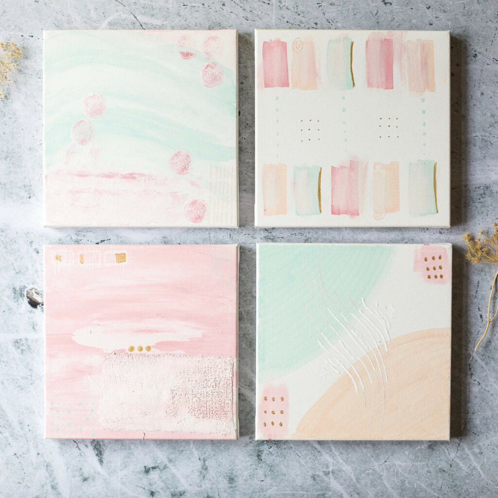 Acrylbilder mit den edding Acrylmarkern