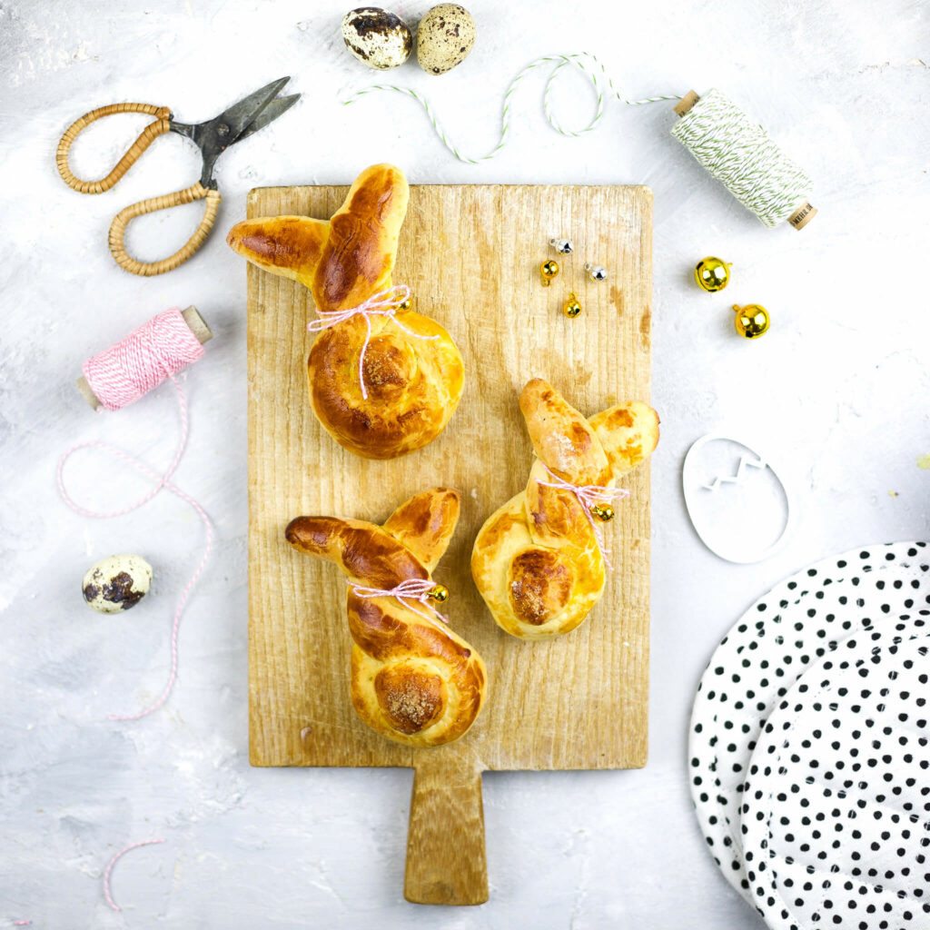 Osterhasen aus Hefeteig mrsgreenhouse Rezept