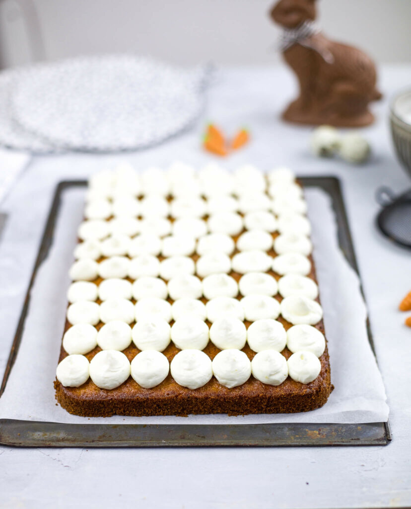 Frischkäse Topping für Rüblikuchen Rezept mrsgreenhouse