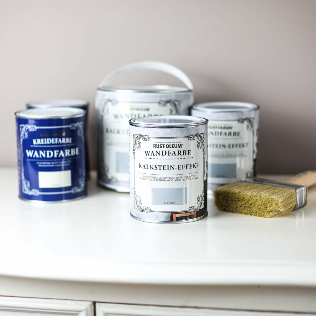 Wandfarbe Kalkstein Optik