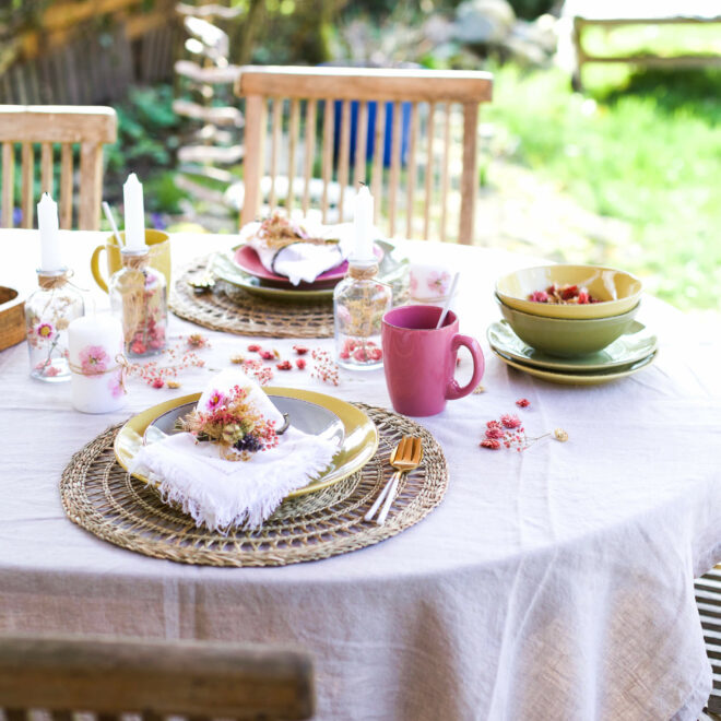 Dekodieren mit Trockenblumen