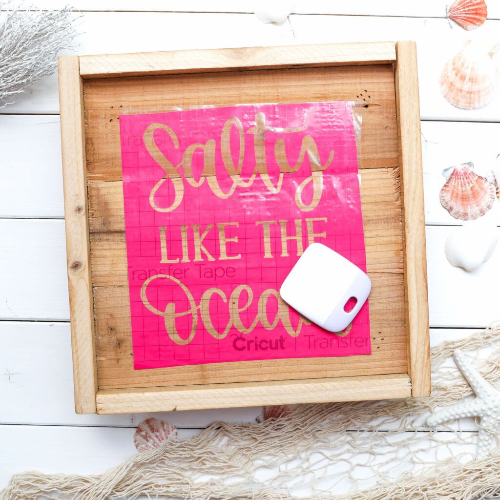 Plotter Vinylfolie auf den Untergrund aufbringen