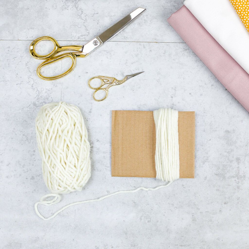 Troddeln für Boho Kissen