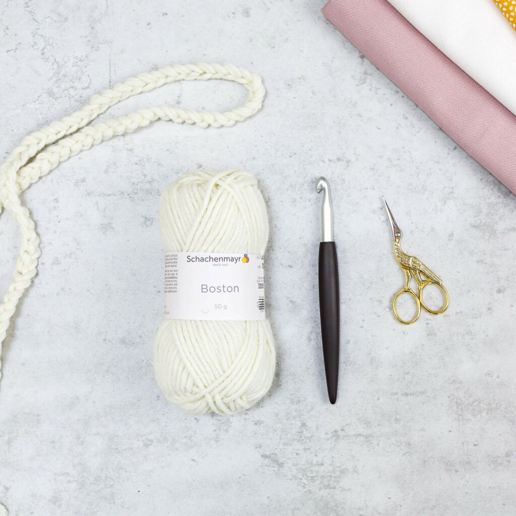 gehäkelte Bögen für Boho Kissen