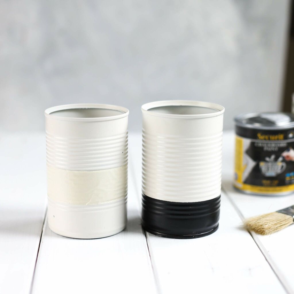 Dosen mit Kreidelack bemalen