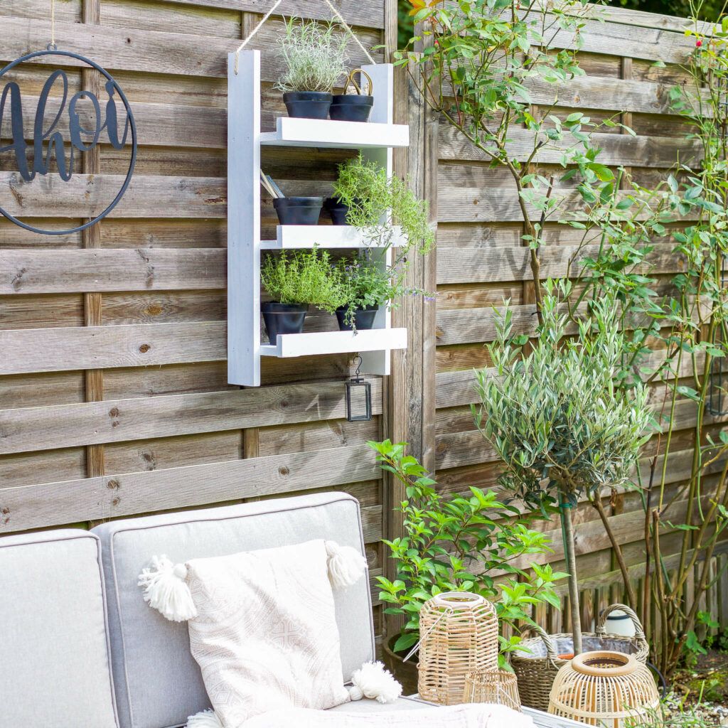 Kräuterregal selber bauen mit Anleitung