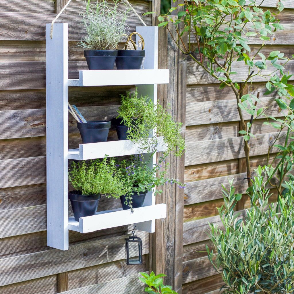Kräuterregal selber bauen mit Anleitung
