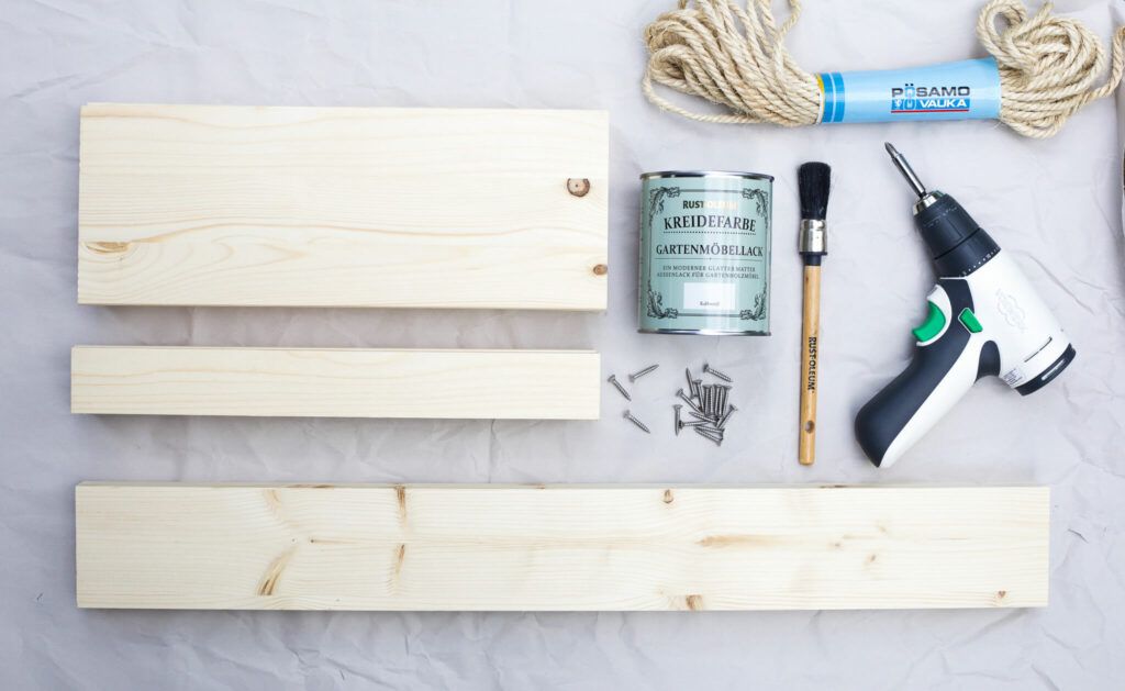 Material für Kräuterregal