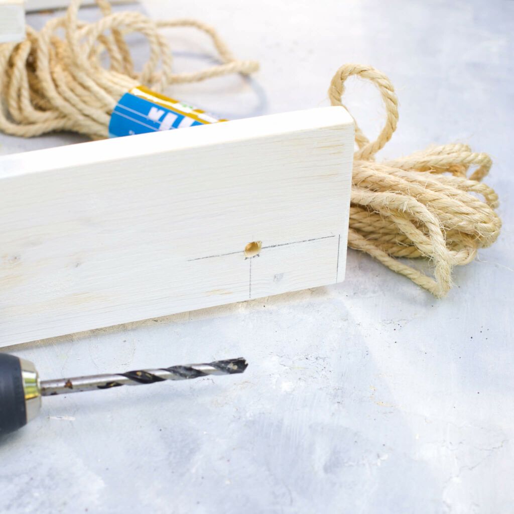 Seil Aufhängung für Kräuterregal