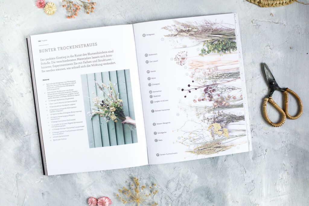 Buchtipp Trockenblumen