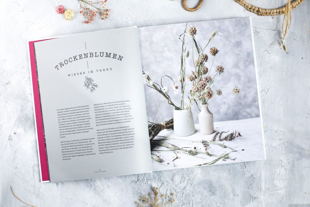 Buchtipp Trockenblumen