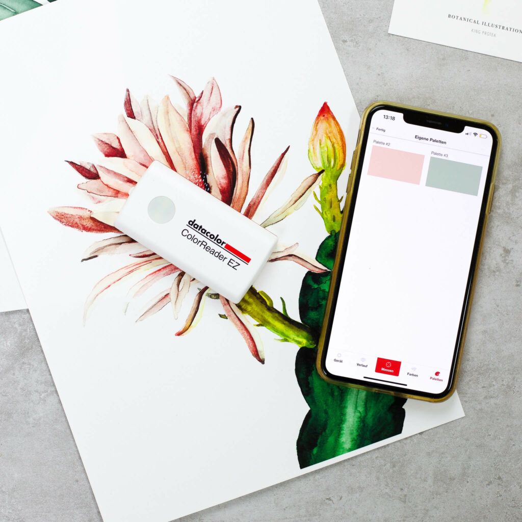 Farben mit de Colorreader bestimmen