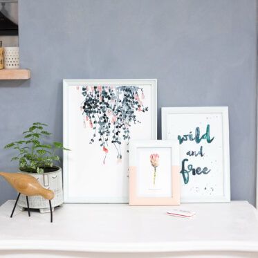 Farben bestimmen mit dem ColorReader und Bilderrahmen streichen