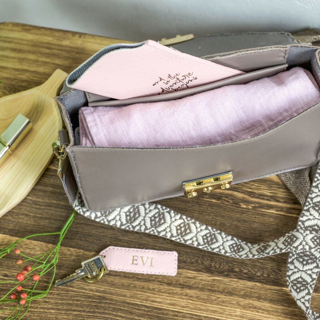 Bags & Pieces Ledertasche selber nähen