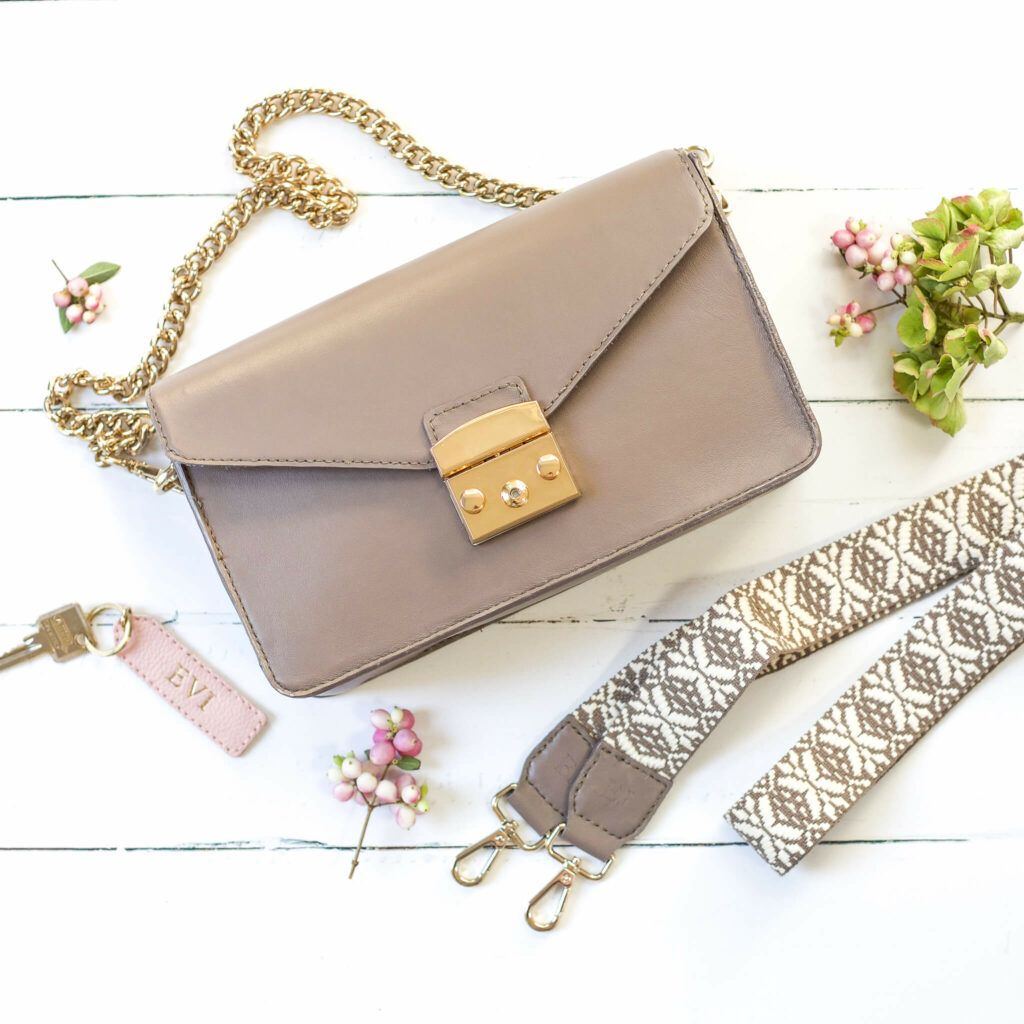 Crossbody Ledertasche selber nähen mit Bags & Pieces