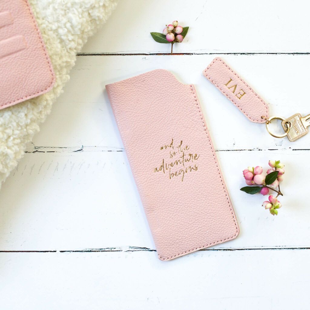 Brillenetui aus Leder selber nähen mit Bags & Pieces