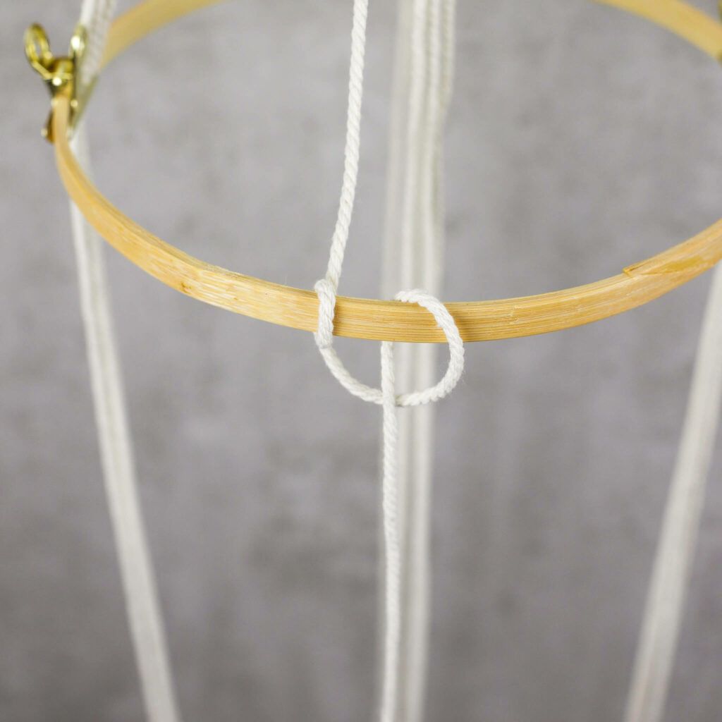 Doppelter halber Schlag für Hängekorb