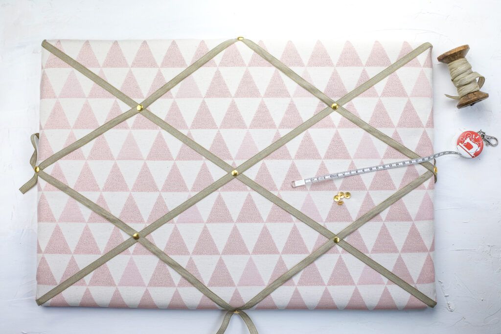 Memoboard aus Stoff