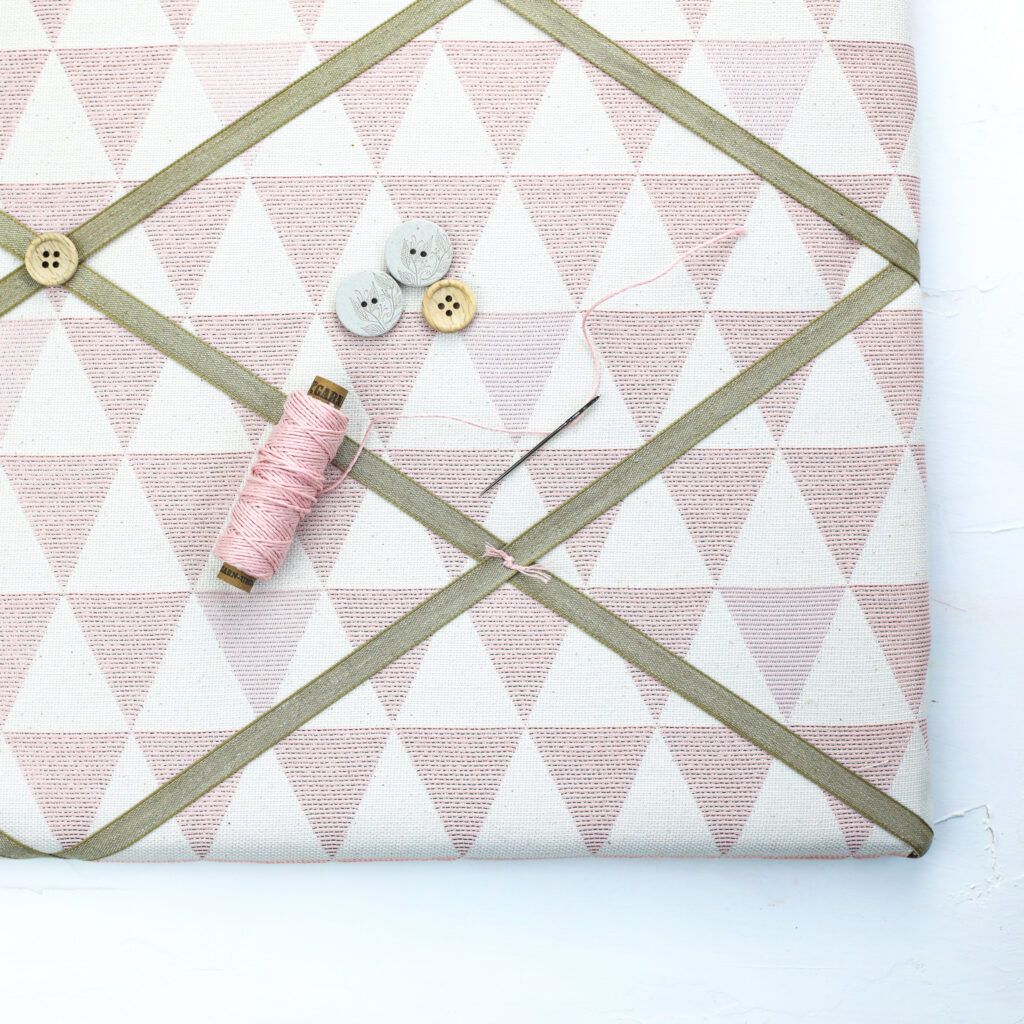 Memoboard aus Stoff