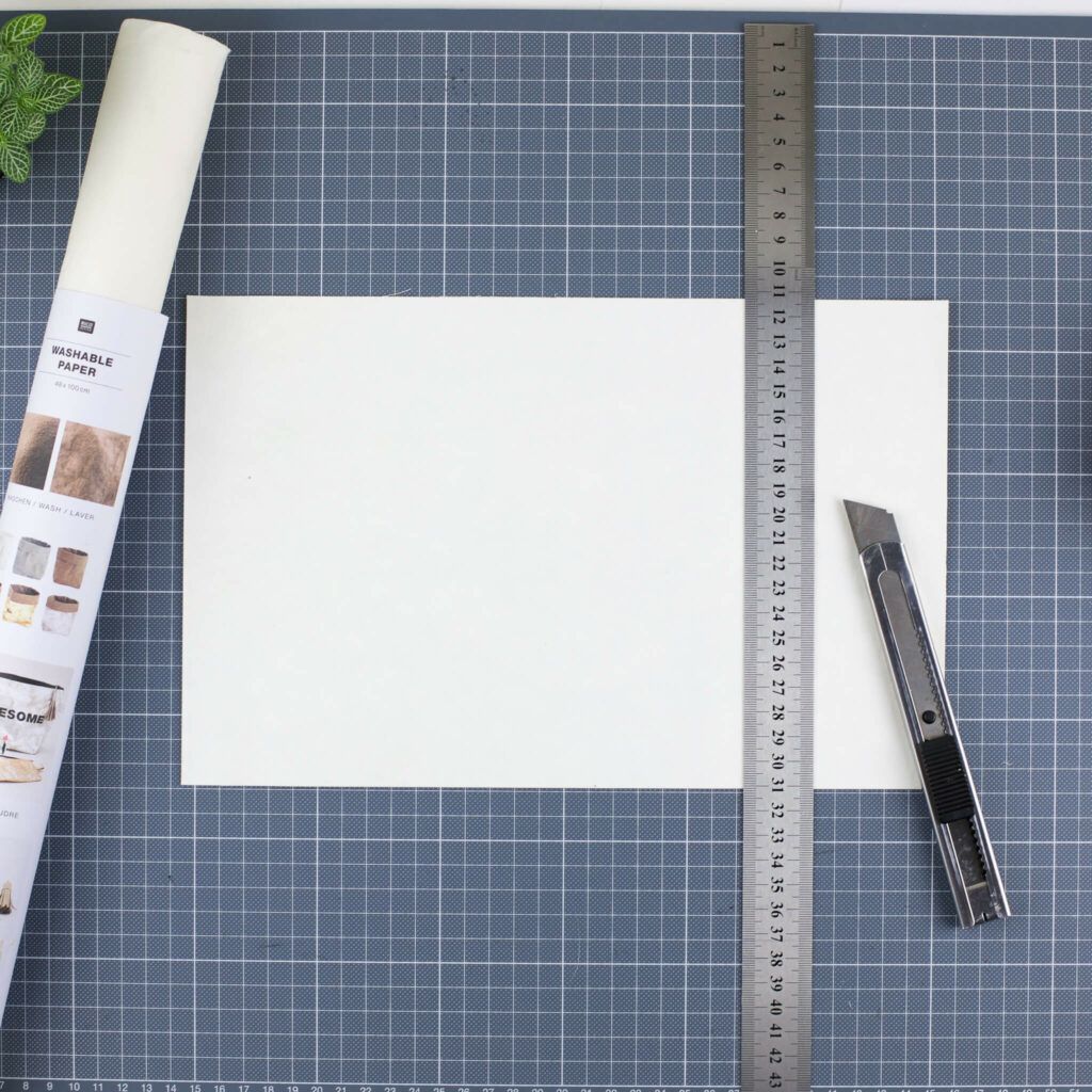 Snappap mit dem Cutter ausschneiden