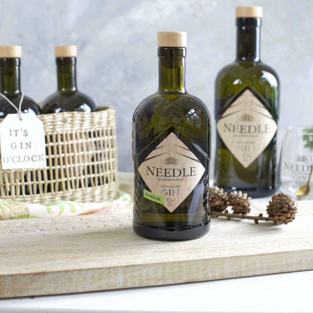Geschenkverpackung für Needle Gin Flaschen