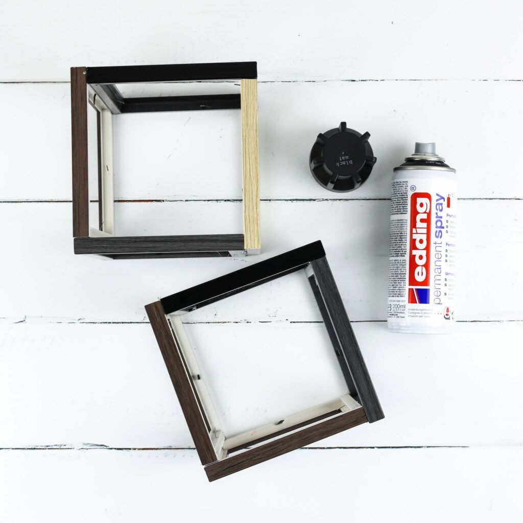 Windlichter aus Bilderrahmen selber machen mrsgreenhouse die