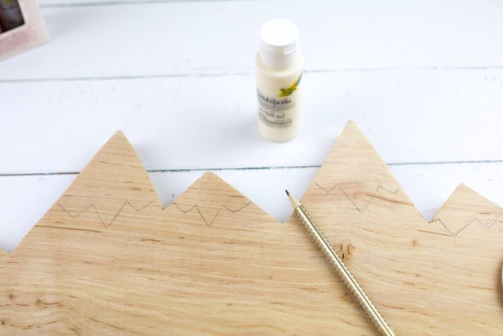 Schneegipfel aufzeichnen