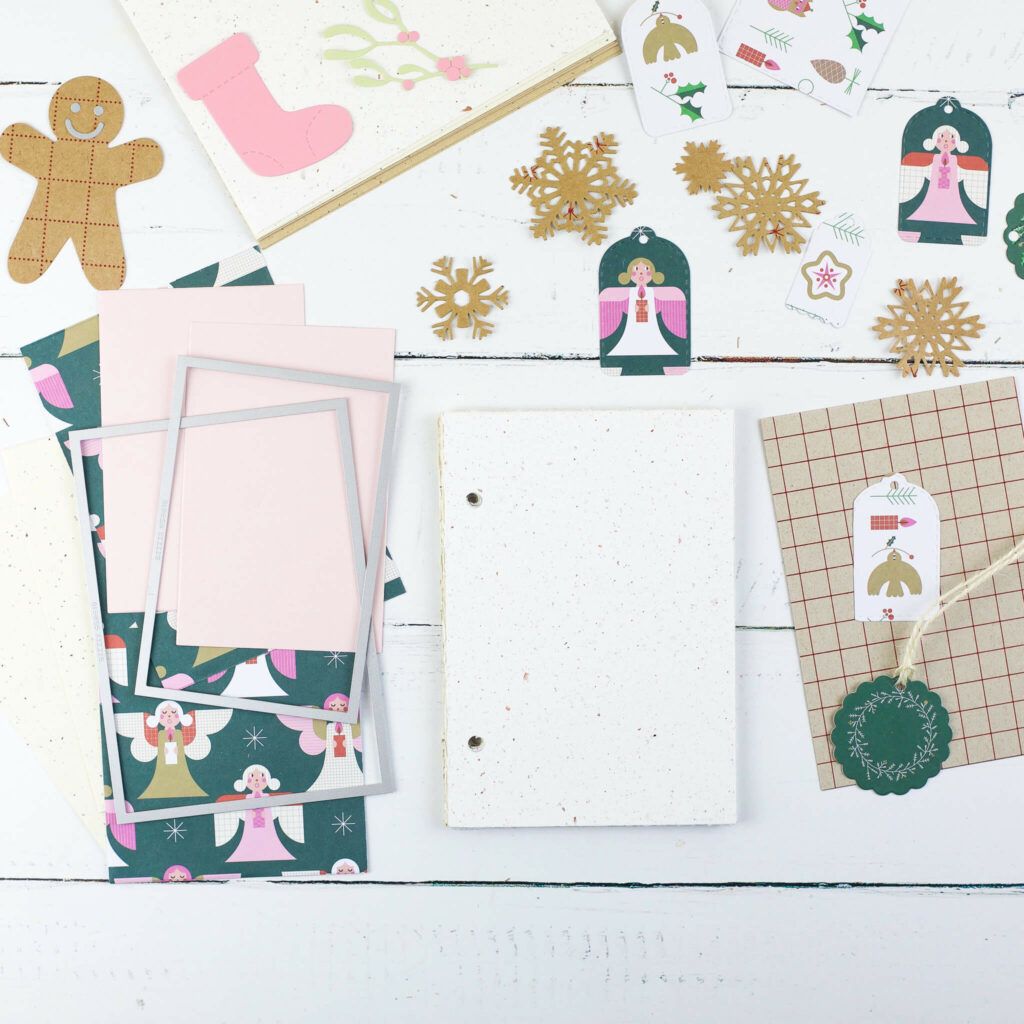 Seiten für Mini Rezeptbuch gestalten