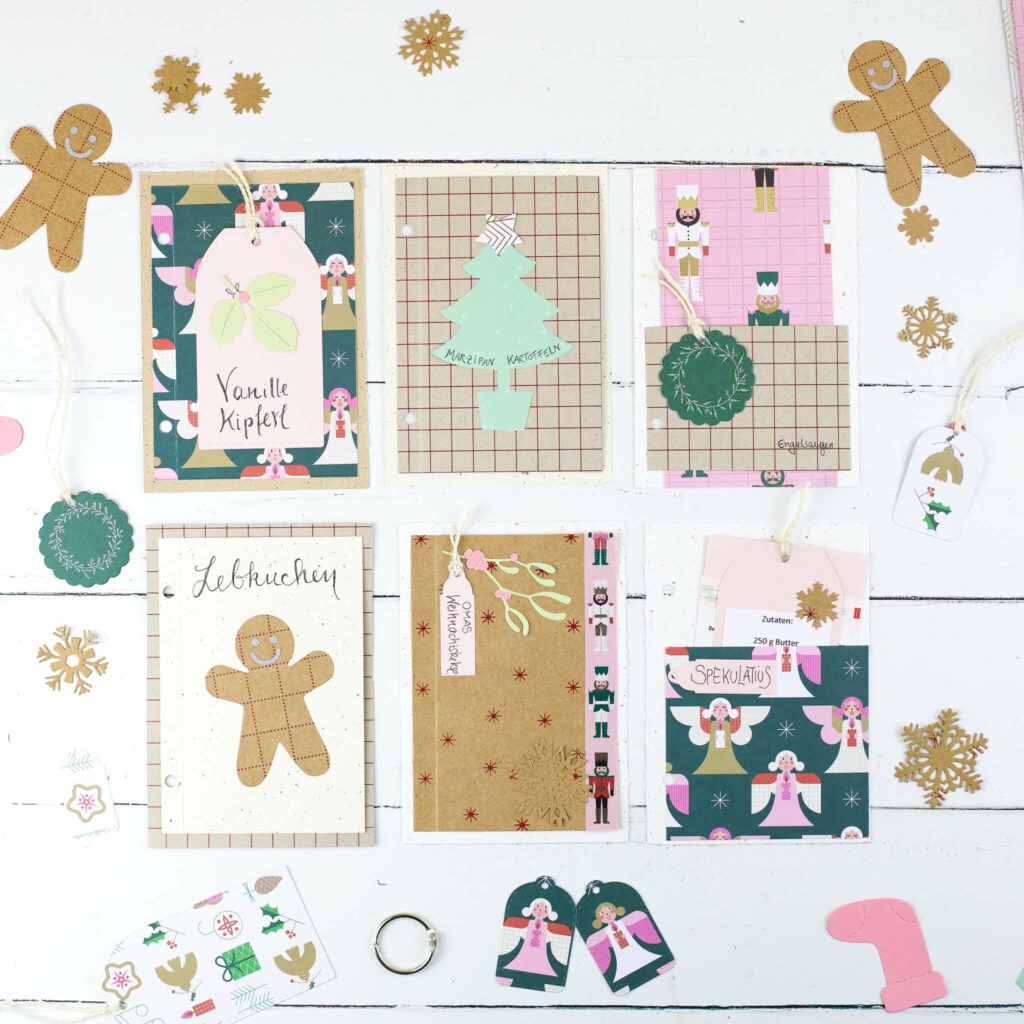 Mini Rezeptbuch gestalten