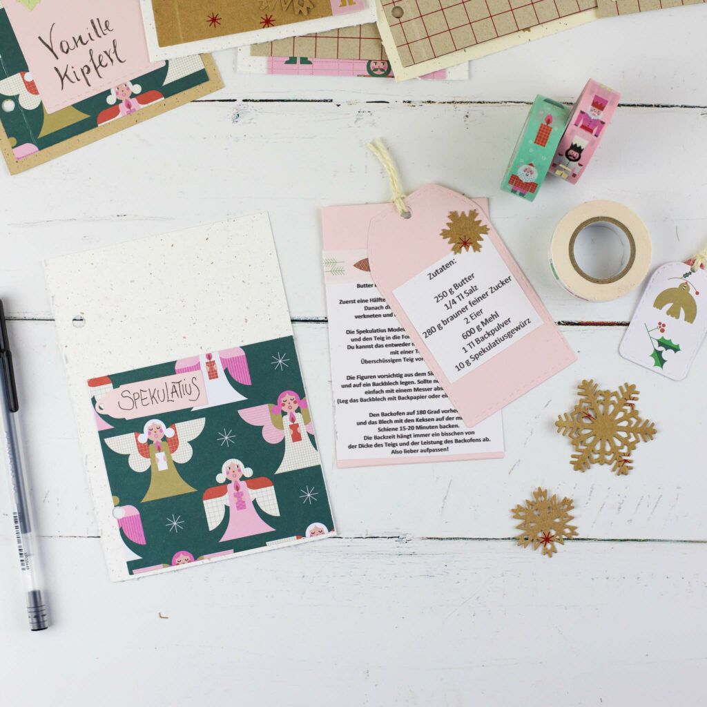 Mini Rezeptbuch selber machen