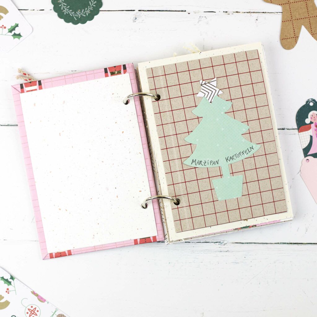 MIni Rezeptbuch selber machen