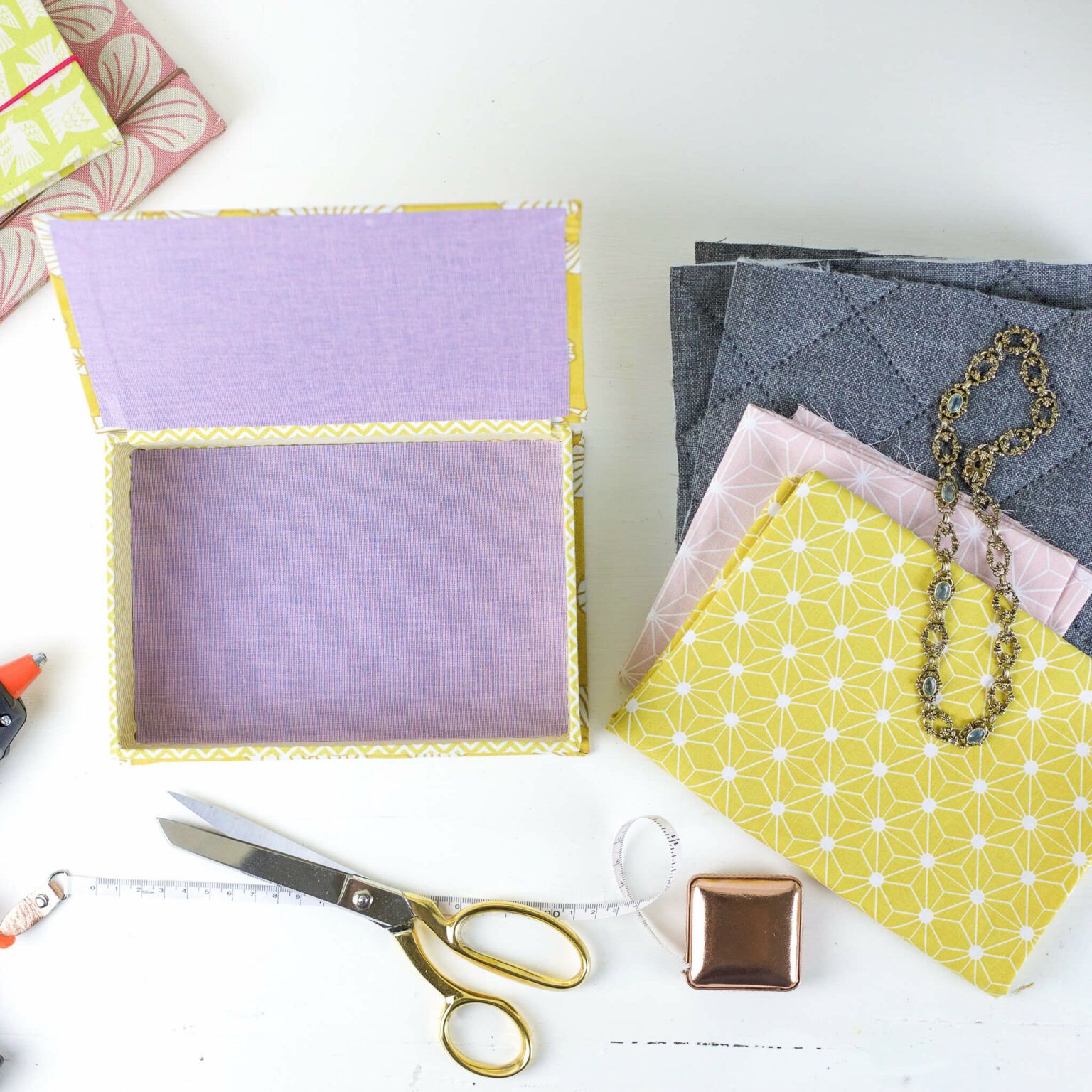 DIY Schmuckkästchen selber machen mit Anleitung