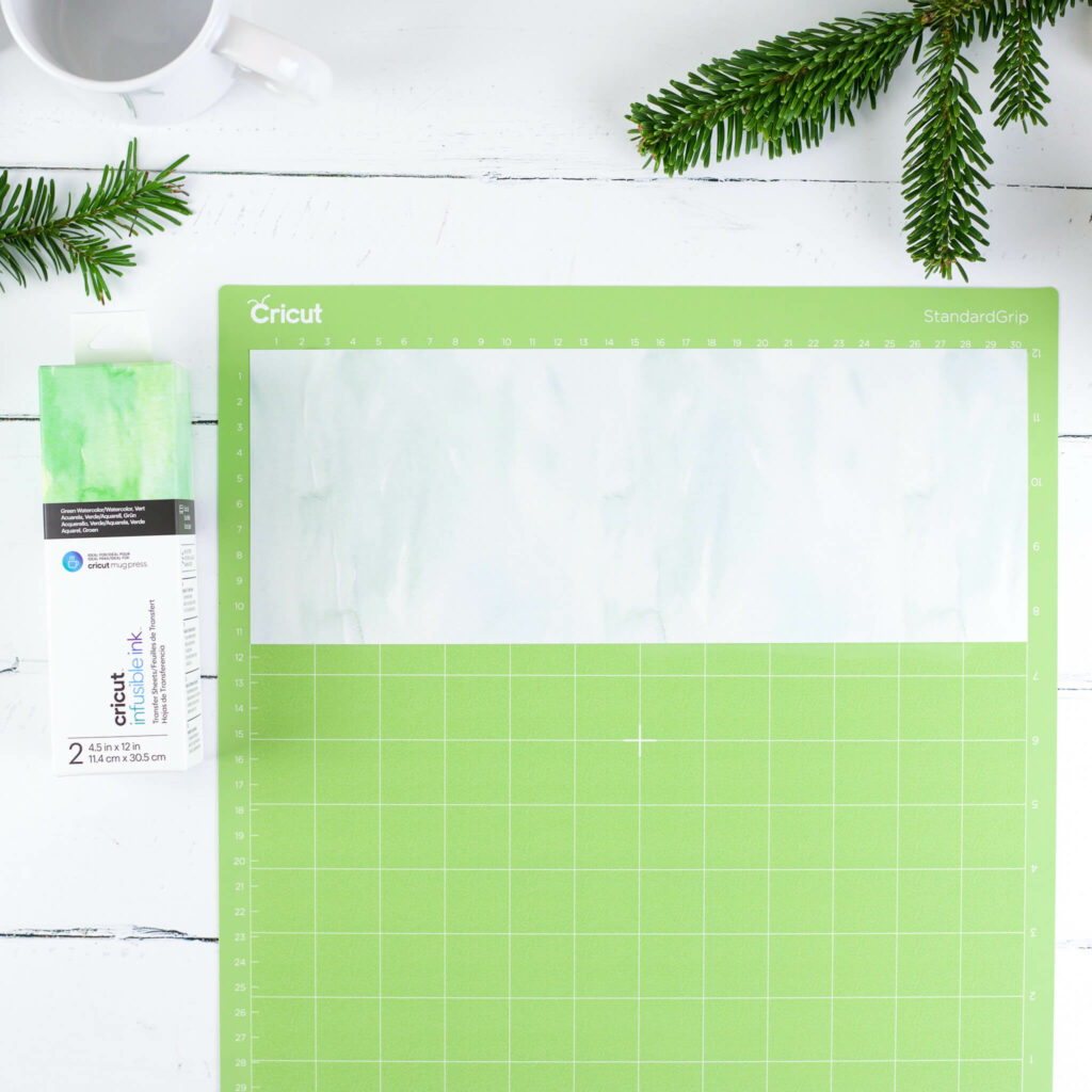 Invusible inc auf die Matte auflegen