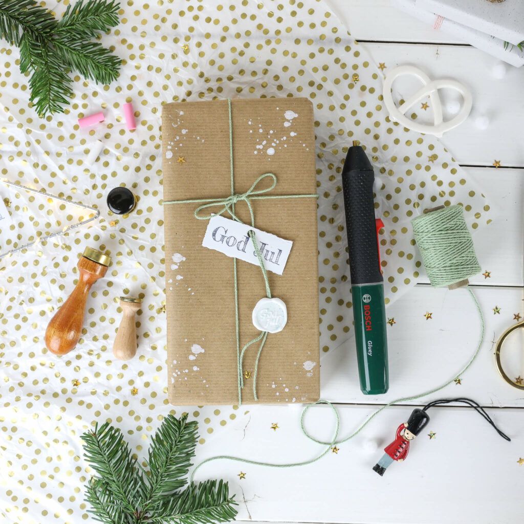 Gluey heißklebesticks für Siegel auf Geschenkverpackung