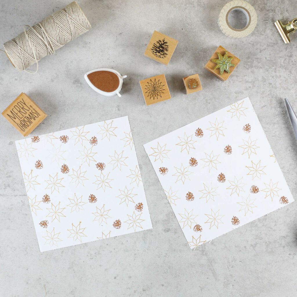 Papiersterne falten Anleitung Mrs Greenhouse