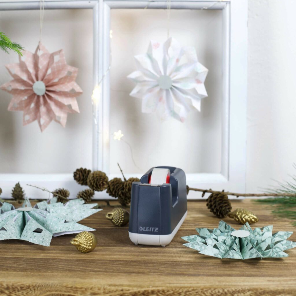 Papiersterne basteln