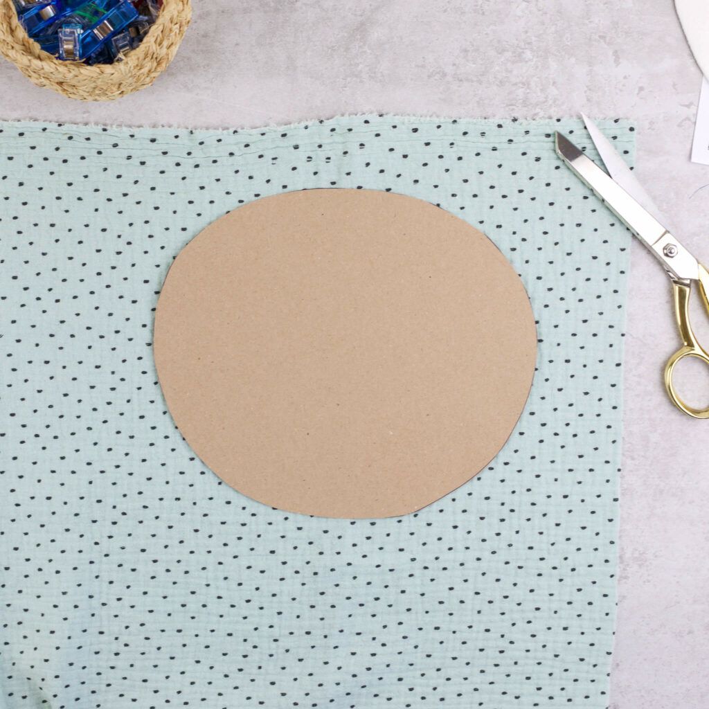 Inlet für Kirschkernkissen nähen