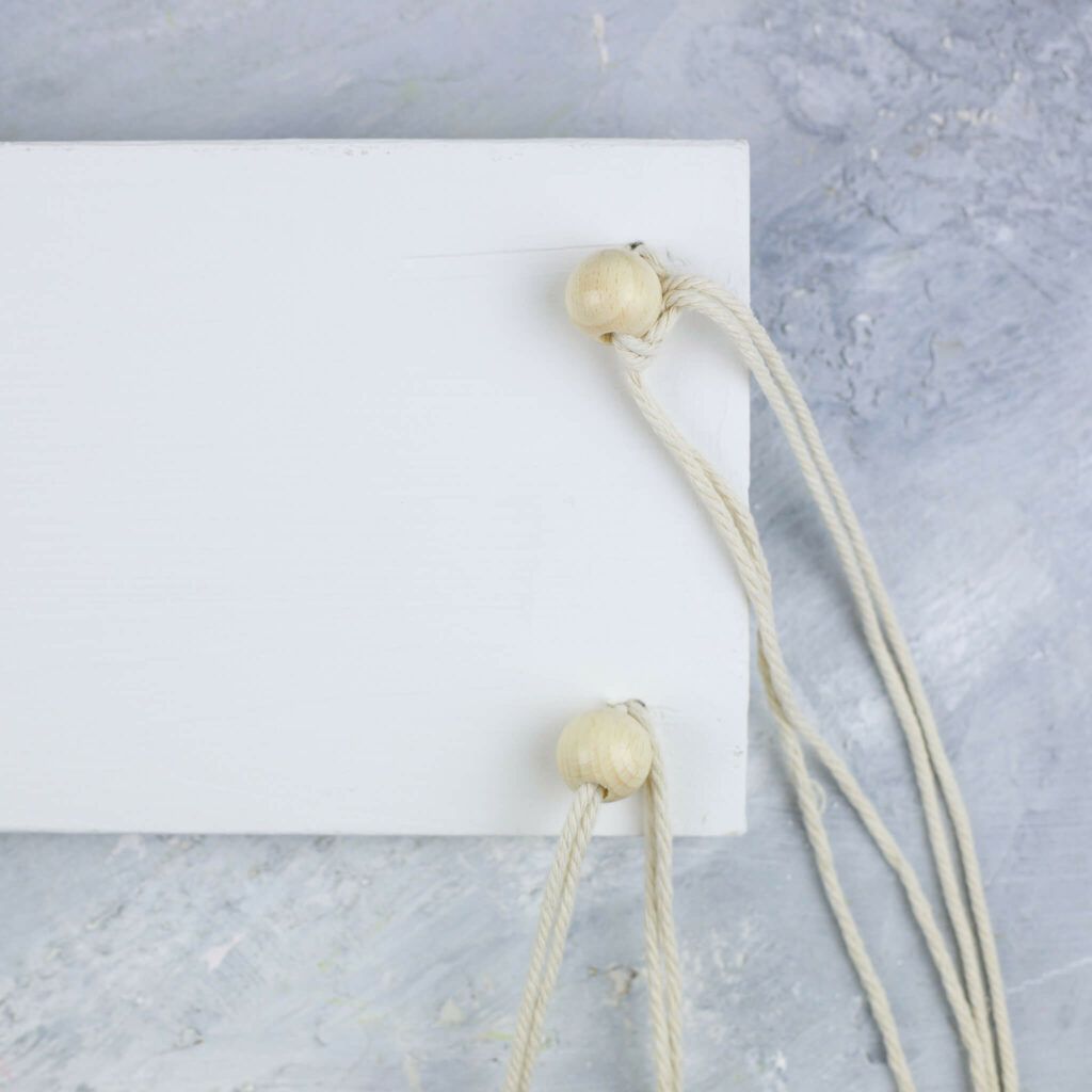 Makramee Wandregal Anleitung