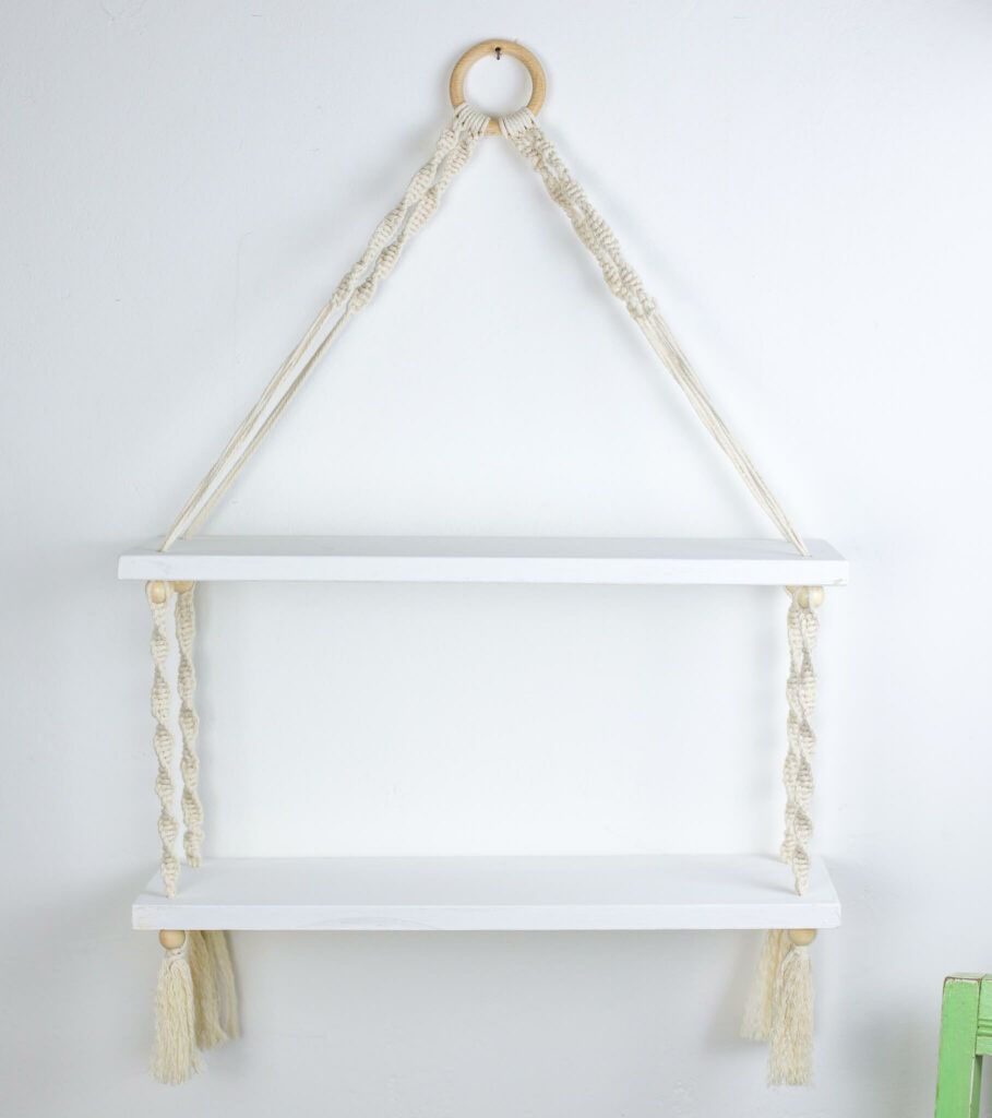 Makramee Wandregal Anleitung