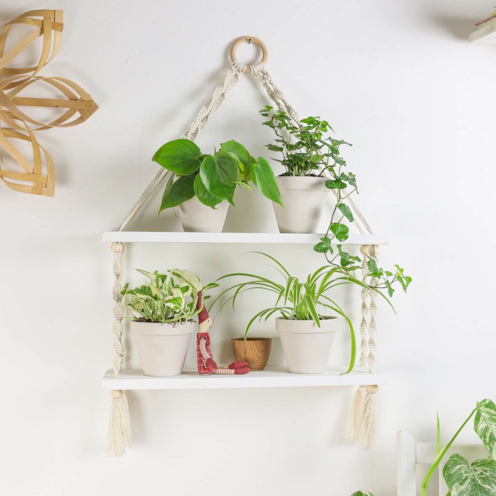 Makramee Wandregal Anleitung