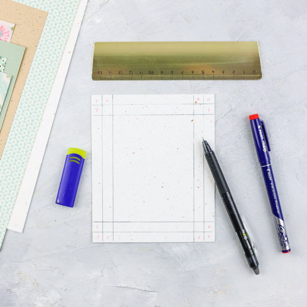 Box für Karten basteln