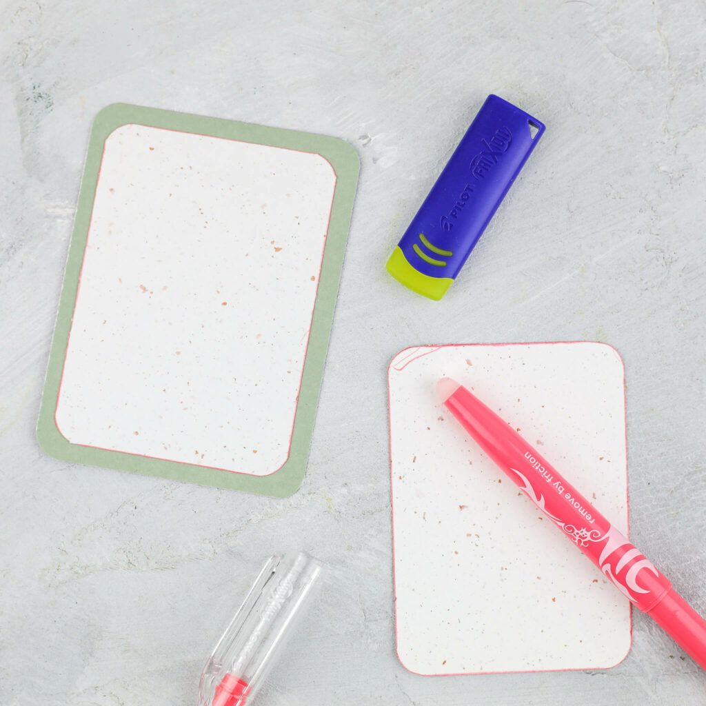 Affirmationskarten basteln