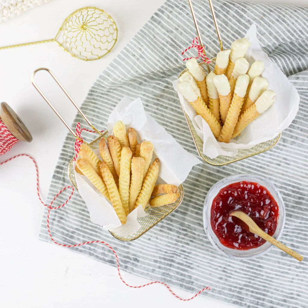 Cookie Fries oder Keks Pommes