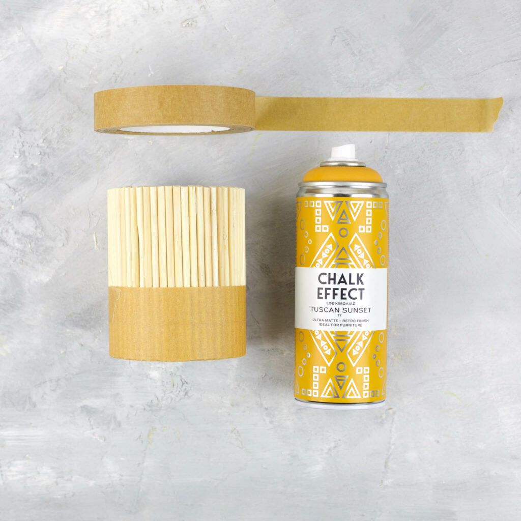 Pflanztöpfe mit Sprühlack besprühen