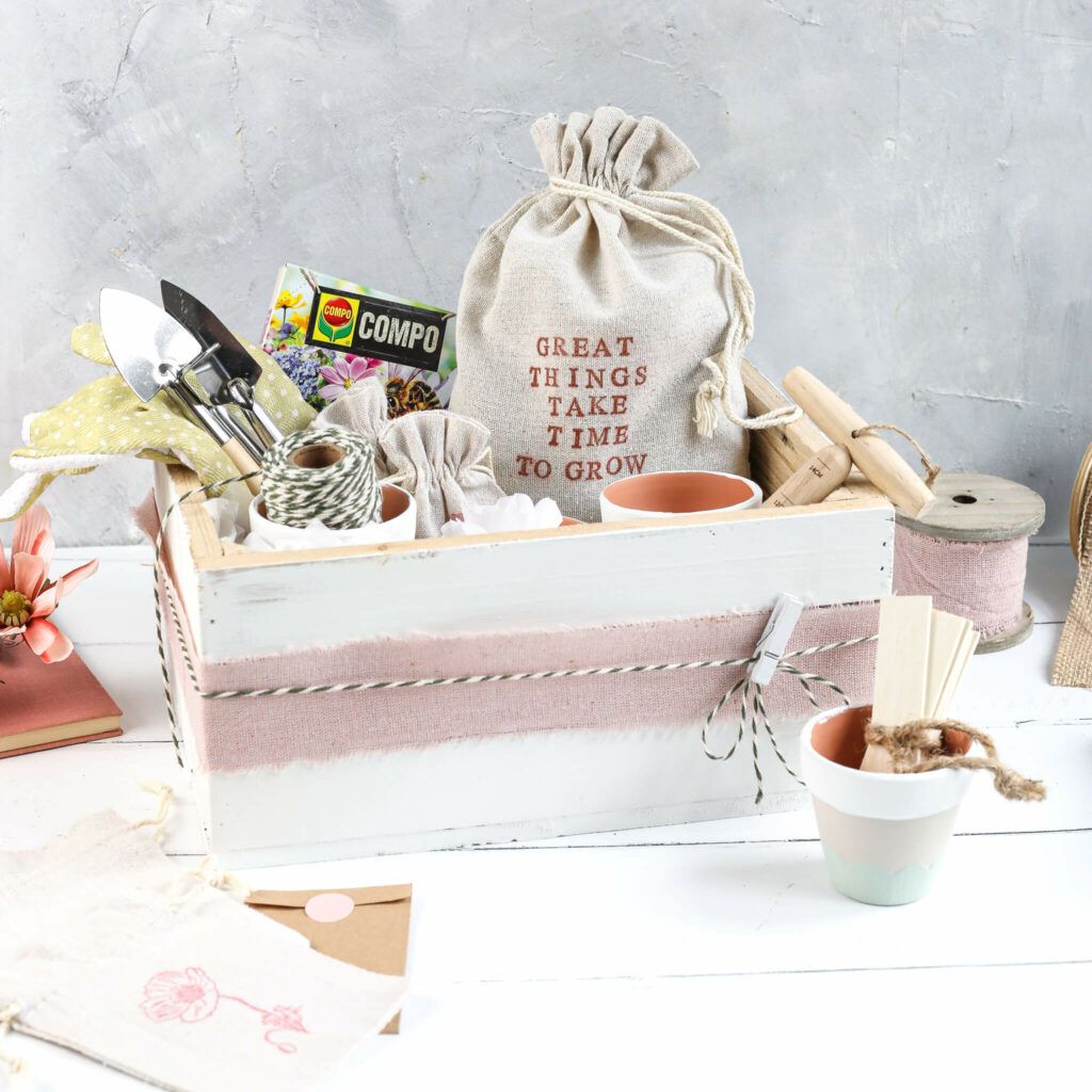 Anzuchtkiste als Geschenkidee